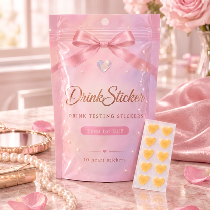 DrinkSticker™ Drink Testing Nail Stickers